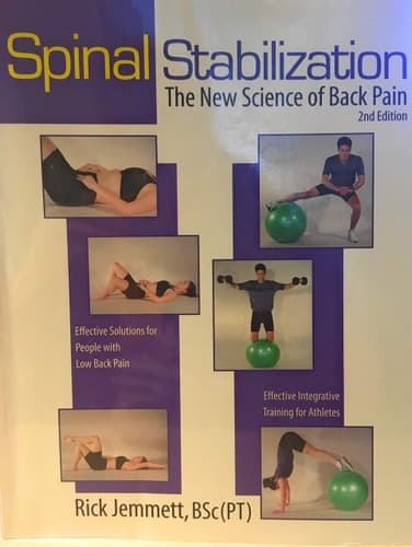 Cover of Spinal Stabilization - The New Science of Back Pain, 2nd Ed.
