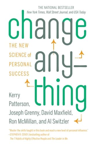 Cover of Change Anything: The New Science of Personal Success