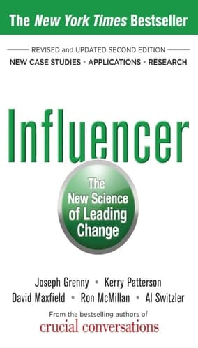 Cover of Influencer: The New Science of Leading Change, Second Edition